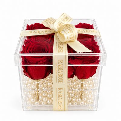 Infinity Rosen Acrylbox