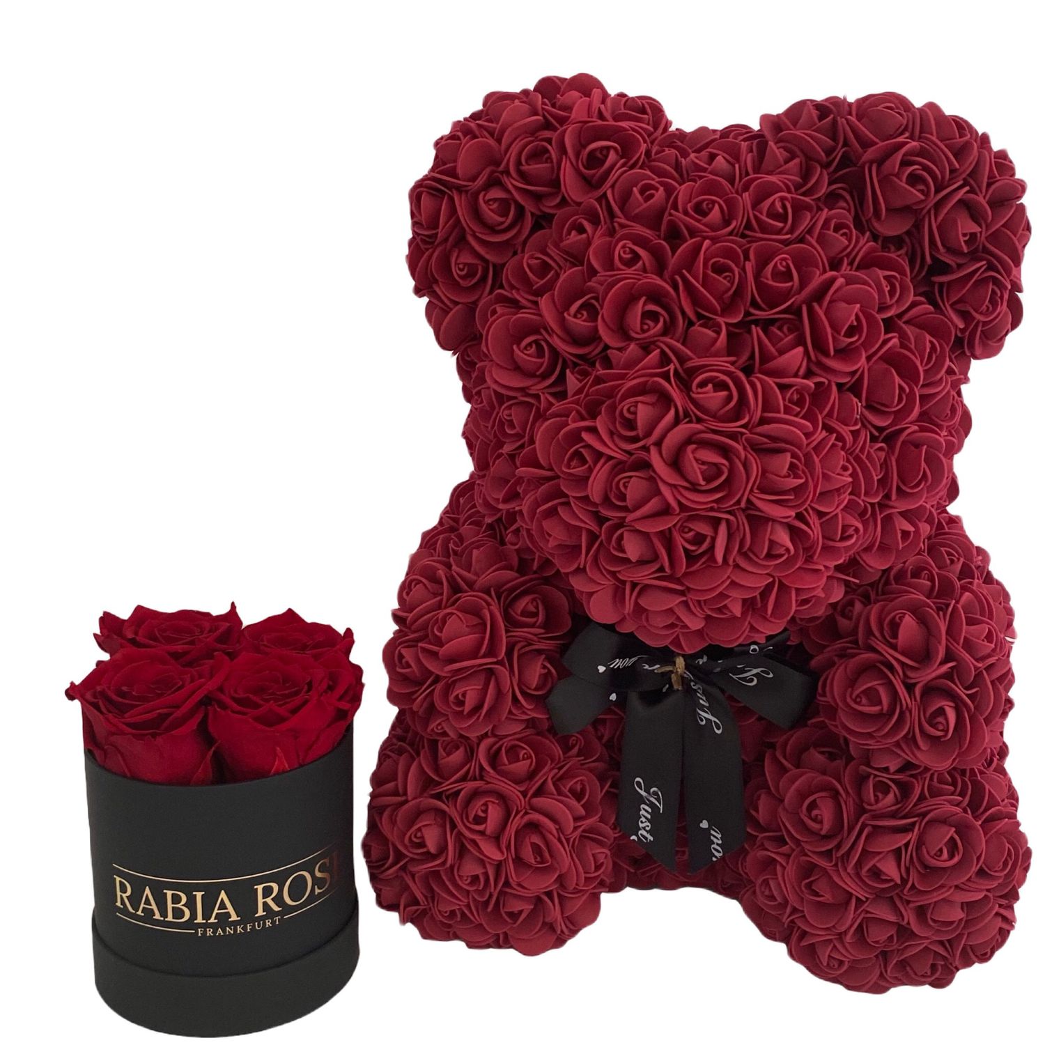 Rosenbaer mit Infinity Rosenbox