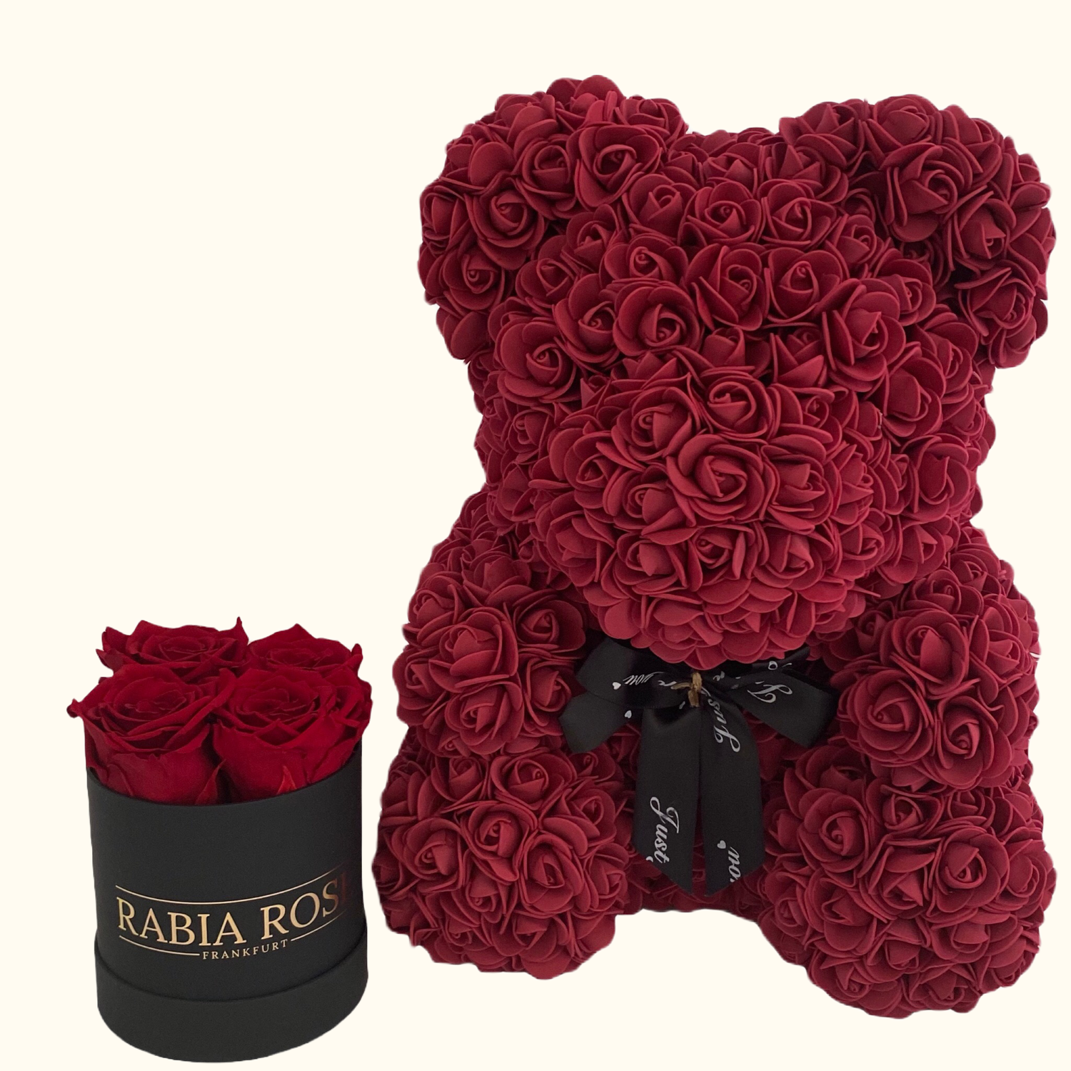 Rosenbaer mit Infinity Rosenbox