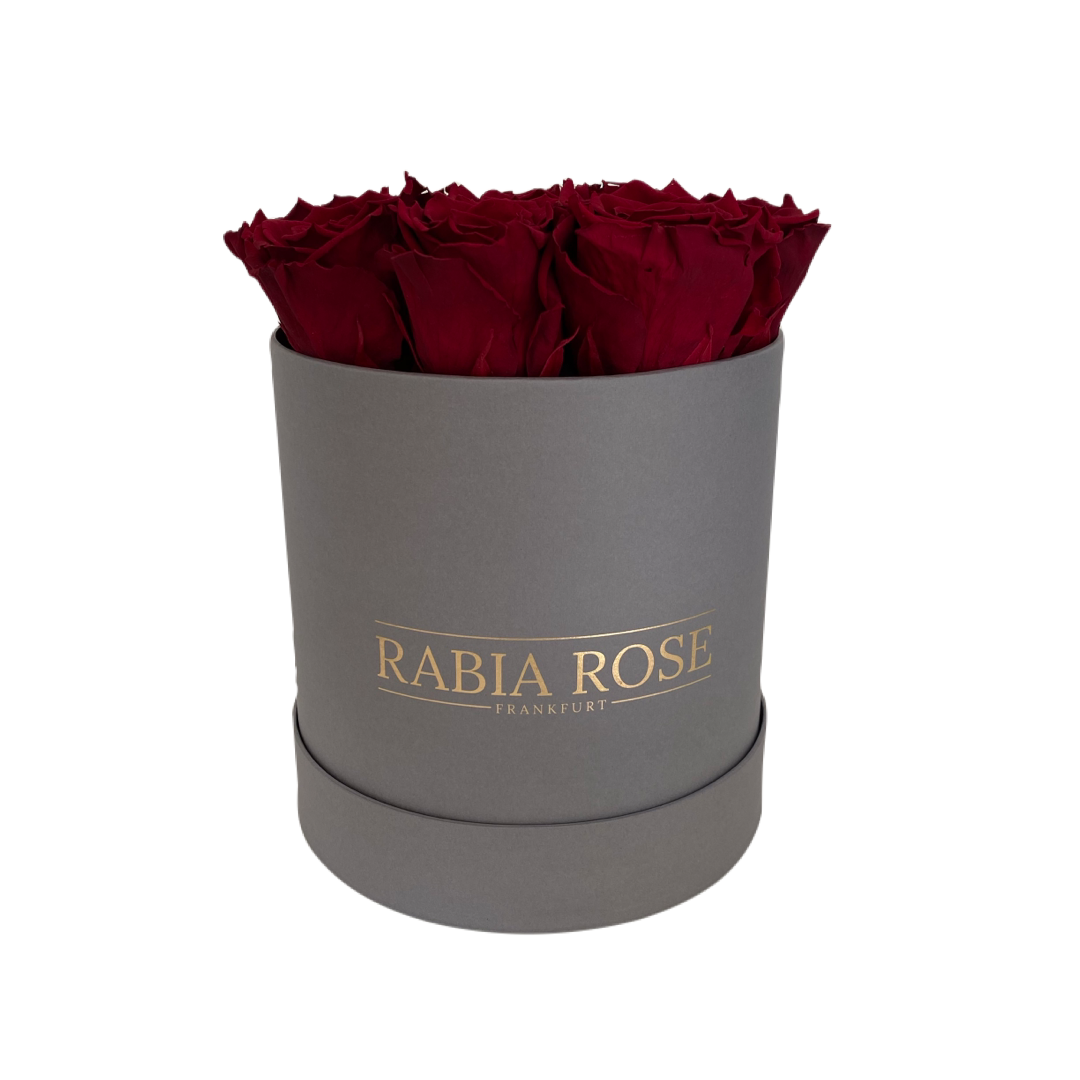 Elegante Infinity Rosenbox Medium von Rabia Rose Frankfurt