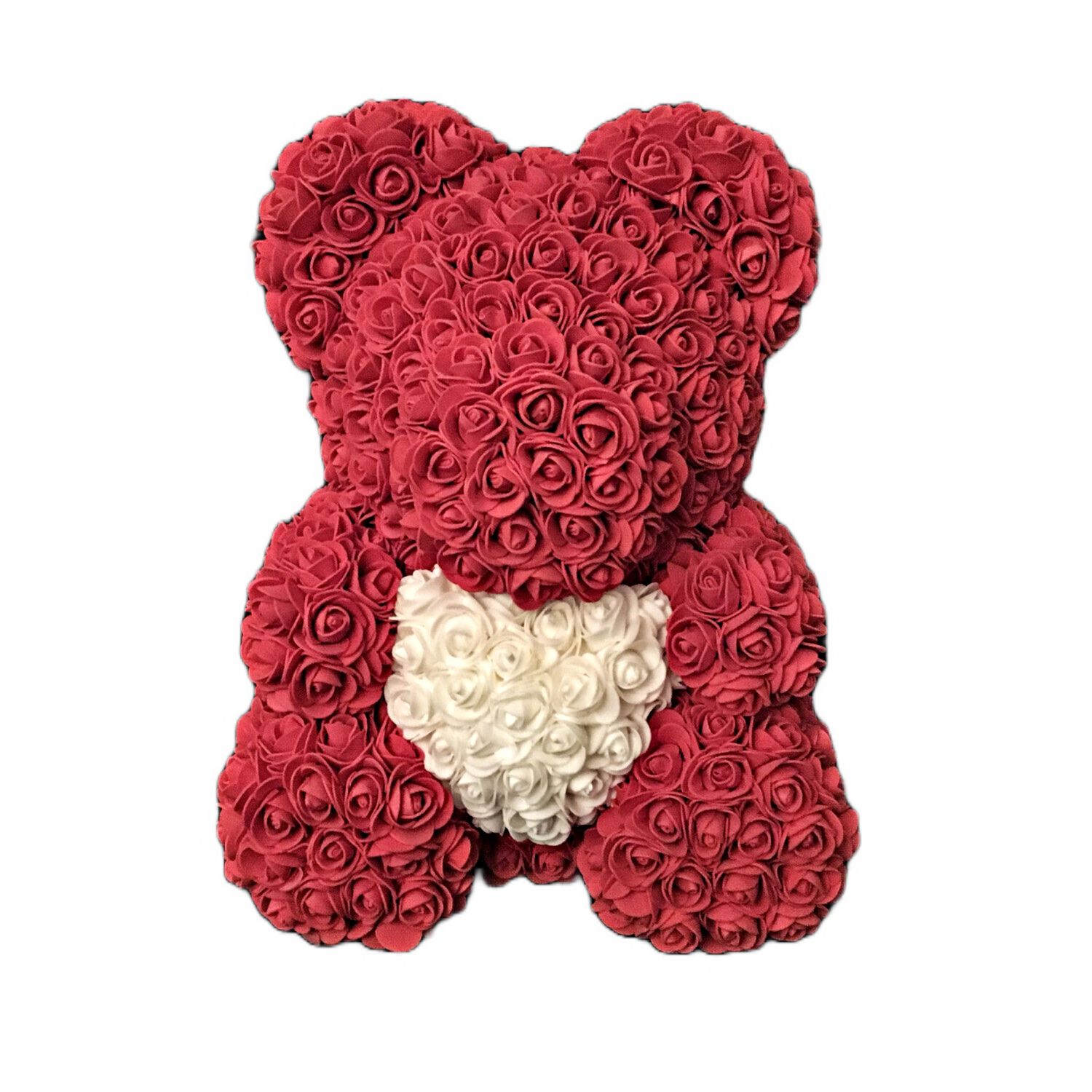 Rosenbär in klassisch Rot – Handgemachtes Geschenk mit Stil von Rabia Rose Frankfurt
Individuell gestaltbar  direkt bei Rabia