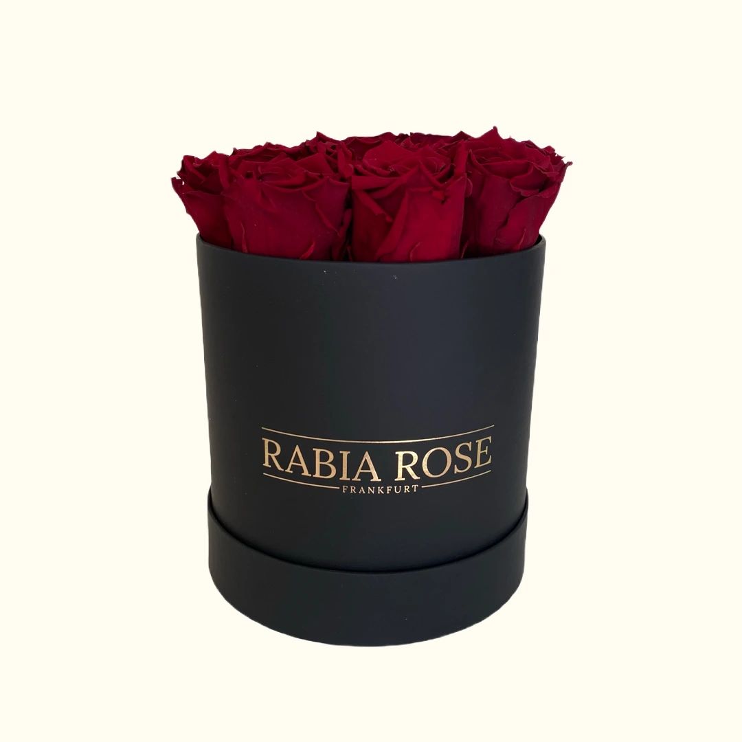 L Rosenbox mit Infinity Rosen