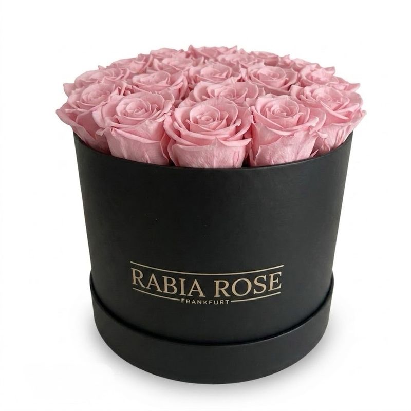 L Rosenbox mit Infinity Rosen