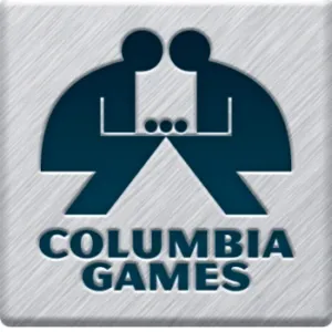 Columbia Games logo with dark teal eagle emblem above the publisher name on a light textured background.