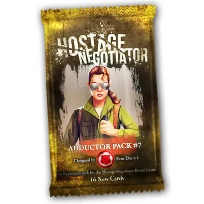 Hostage Negotiator: Abductor Pack #7 foil pack front with Valerie Stone artwork.