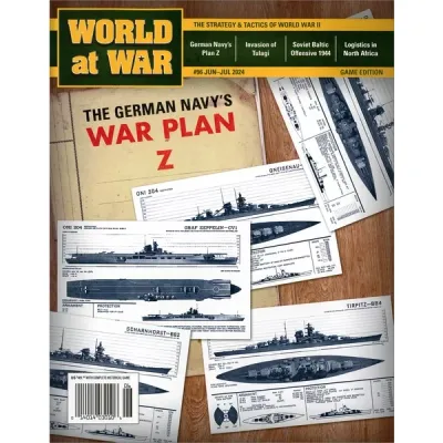 World at War #96: War Plan Z – The Kriegsmarine Strikes magazine cover with German warship plans.