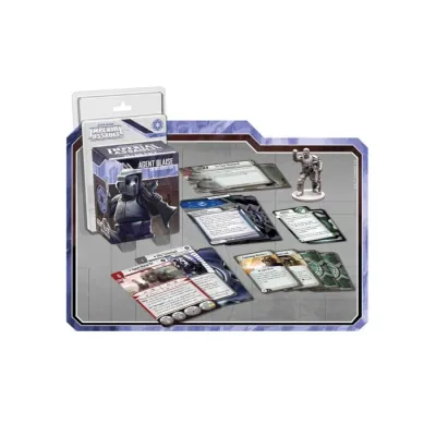 Agent Blaise miniature and contents