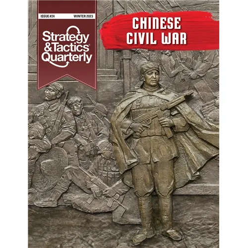 Strategy &amp; Tactics Quarterly #24: Chinese Civil War cover with Chinese soldier monument artwork.