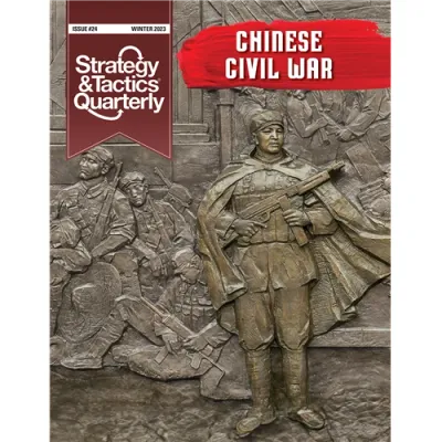 Strategy &amp; Tactics Quarterly #24: Chinese Civil War cover with Chinese soldier monument artwork.