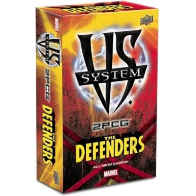 Vs. System 2PCG: The Defenders Marvel expansion box front.