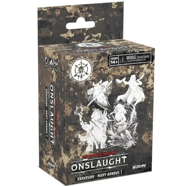 Dungeons &amp; Dragons: Onslaught Many-Arrows 1 expansion pack front.