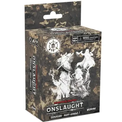 Dungeons &amp; Dragons: Onslaught Many-Arrows 1 expansion pack front.