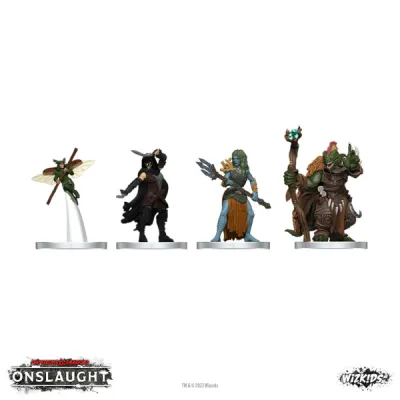 Dungeons &amp; Dragons: Onslaught Many-Arrows 1 pre-painted miniatures.