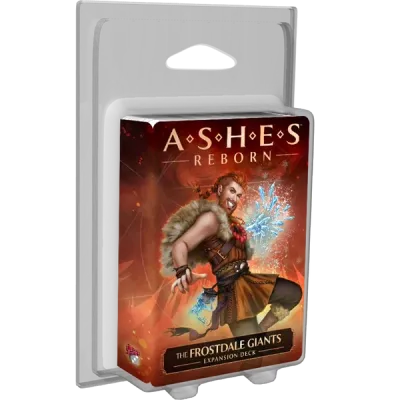 The Frostdale Giants expansion deck for Ashes Reborn featuring Rin Northfell.