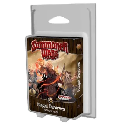 Summoner Wars Second Edition: Fungal Dwarves Faction Deck pack front with spore warrior artwork.
