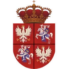 Polish-Lithuanian Commonwealth coat of arms for By Fire and Sword Polish Leaders.