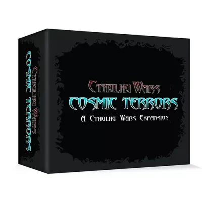 Cthulhu Wars: Cosmic Terrors Pack Cthulhu Wars Cosmic Terrors Pack box front with black Mythos-style expansion packaging.
