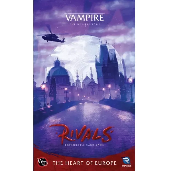 The Heart of Europe expansion box for Vampire The Masquerade Rivals.