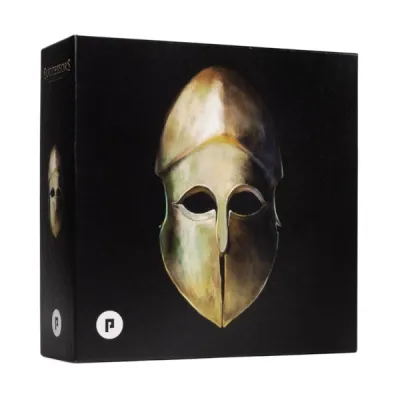 Successors: Fourth Edition board game box with Macedonian helmet artwork on a black background.