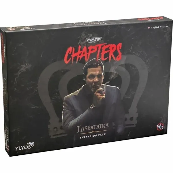 Vampire: The Masquerade – CHAPTERS Lasombra Expansion Pack box front.