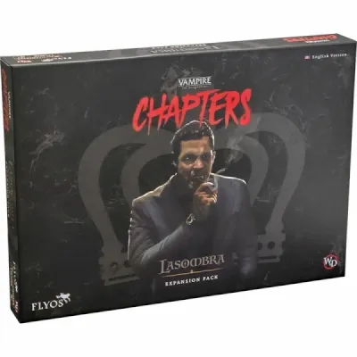 Vampire: The Masquerade – CHAPTERS Lasombra Expansion Pack box front.