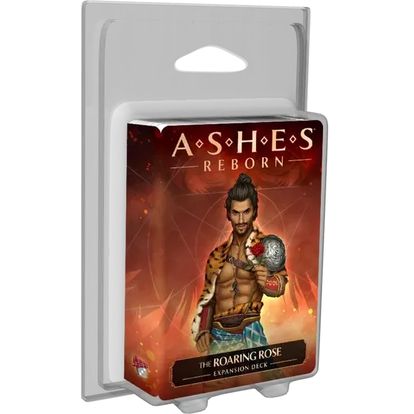 The Roaring Rose expansion deck for Ashes Reborn featuring Leo Sunshadow.