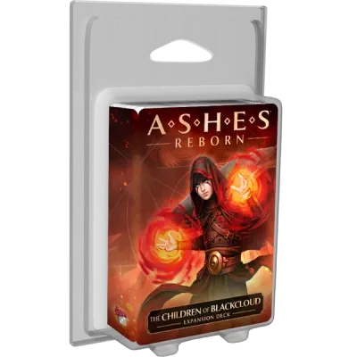 The Children of Blackcloud expansion deck for Ashes Reborn featuring Brennen Blackcloud.