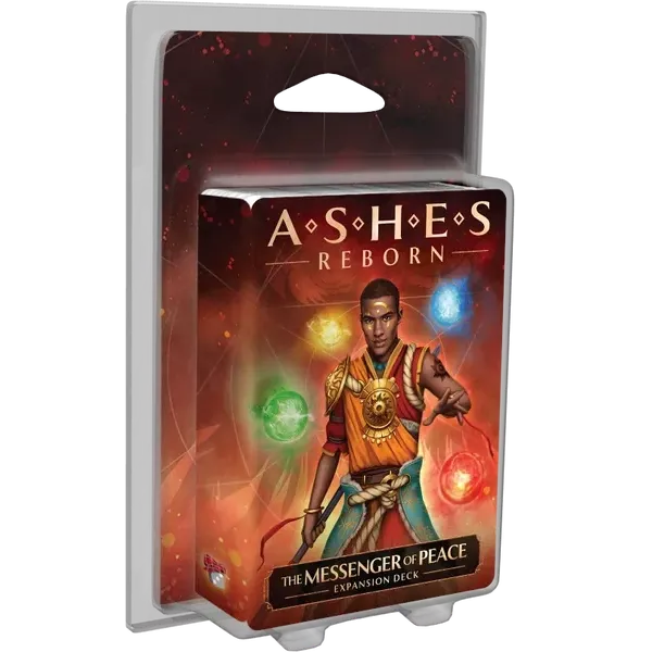The Messenger of Peace expansion deck for Ashes Reborn featuring Orrick Gilstream.