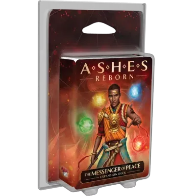 The Messenger of Peace expansion deck for Ashes Reborn featuring Orrick Gilstream.