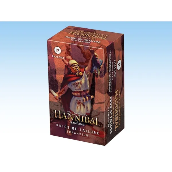 Hannibal &amp; Hamilcar: Price of Failure expansion box with Roman consul artwork.