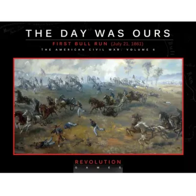 The Day Was Ours: First Bull Run 1861 boxed American Civil War wargame from Revolution Games.