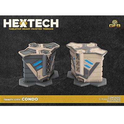 HexTech: Trinity City Condo Buildings – Prepainted Set