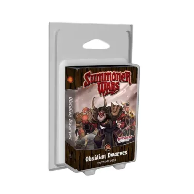 Summoner Wars Obsidian Dwarves Faction Deck in clear retail pack.