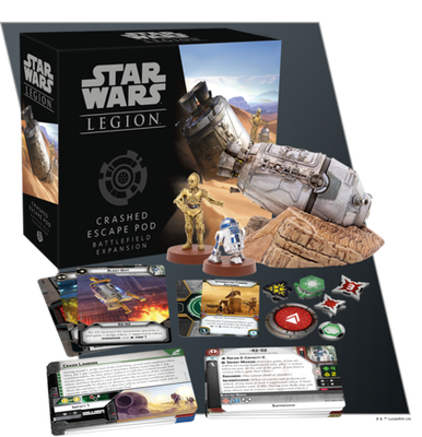 Star Wars: Legion – Crashed Escape Pod Battlefield Expansion