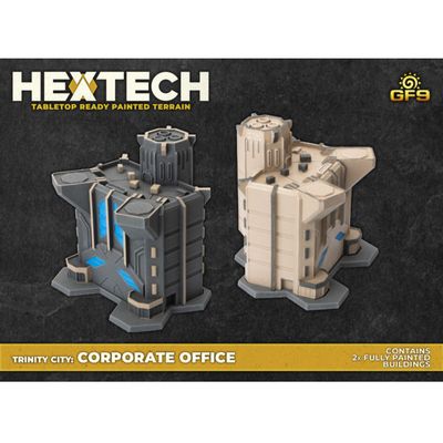 HexTech: Trinity City Corporate Office Buildings – Prepainted Set