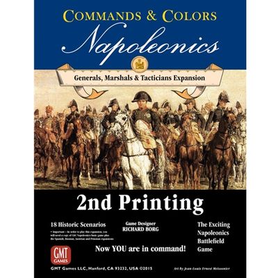 Command &amp; Colors: Napoleonics – Generals, Marshals, Tacticians (2nd Edition)
