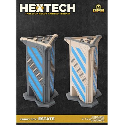 HexTech: Trinity City Estate Buildings – Prepainted Set