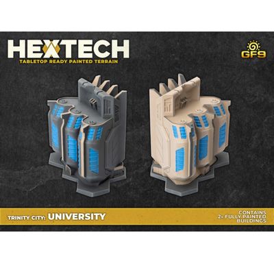 HexTech: Trinity City University Buildings – Prepainted Set