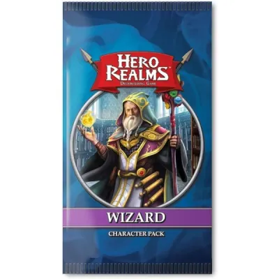 Hero Realms Wizard Character Pack with a robed spellcaster holding a staff.