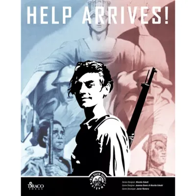 Help Arrives! Spanish Civil War tactical wargame cover from Draco Ideas.