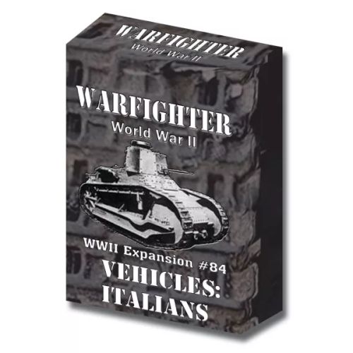 Warfighter WWII: Mediterranean Expansion #86 – Italian Vehicles
