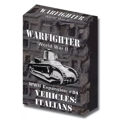 Warfighter WWII: Mediterranean Expansion #86 – Italian Vehicles