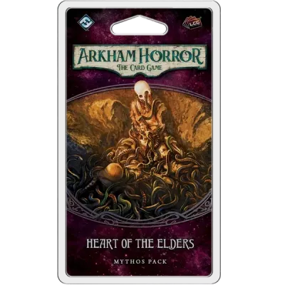 Heart of the Elders Mythos Pack for Arkham Horror The Card Game.
