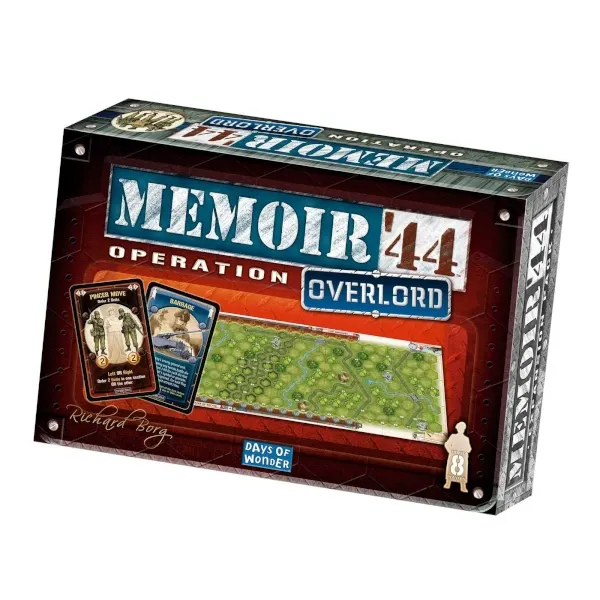 Memoir ’44: Operation Overlord expansion box for large-scale team battles.