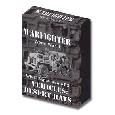 Warfighter WWII: North Africa Expansion #85 – Desert Rats Vehicles