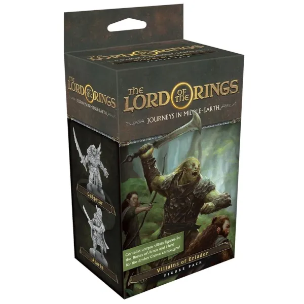 The Lord of the Rings Journeys in Middle-earth Villains of Eriador figure pack box.