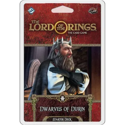 Dwarves of Durin Starter Deck for The Lord of the Rings Card Game with a Dwarf king.