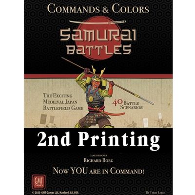 Command &amp; Colors: Samurai Battles (2nd Edition, 2024 Reprint)