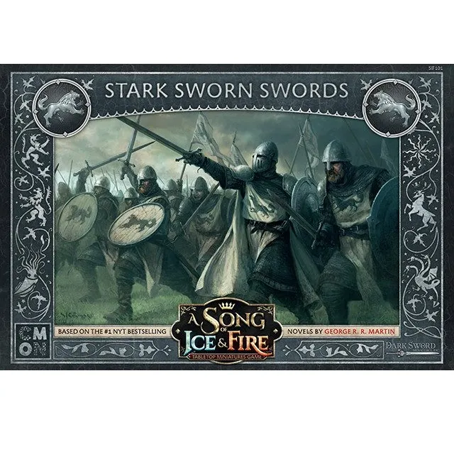 Stark Sworn Swords unit expansion for A Song of Ice and Fire: Tabletop Miniatures Game