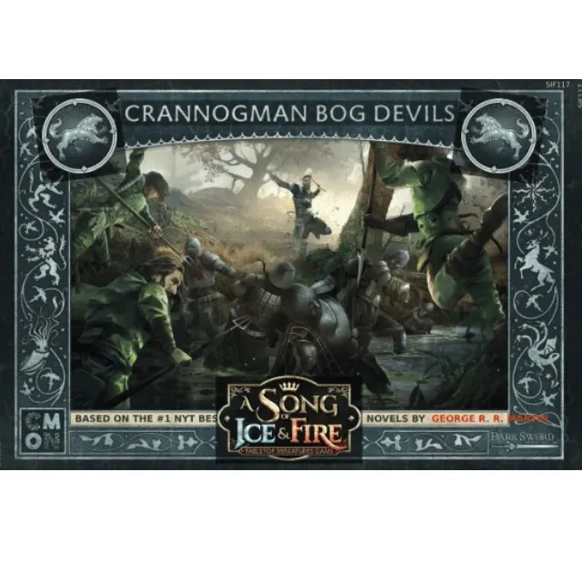 Stark Crannogman Bog Devils unit expansion for A Song of Ice and Fire: Tabletop Miniatures Game